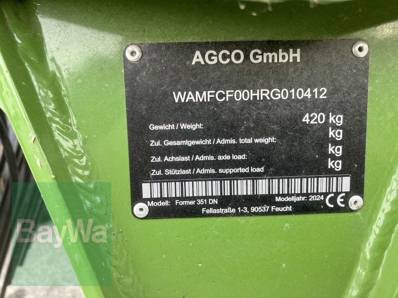 Schwader typu Fendt FORMER 351 DN, Gebrauchtmaschine v Bamberg (Obrázek 11)