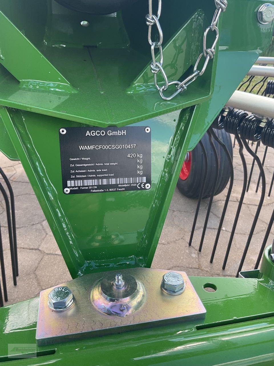 Schwader от тип Fendt Former 351 DN, Neumaschine в Coppenbruegge (Снимка 4)