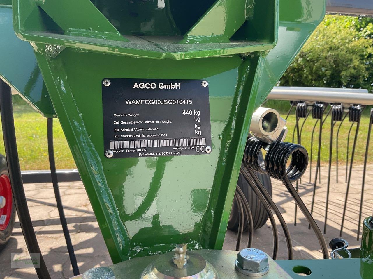 Schwader του τύπου Fendt Former 391 DN, Neumaschine σε Coppenbruegge (Φωτογραφία 4)