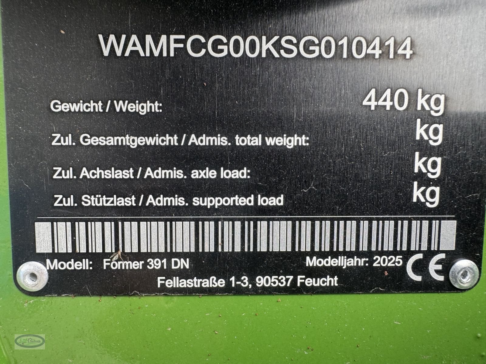 Schwader des Typs Fendt Former 391 DN, Neumaschine in Münzkirchen (Bild 14)