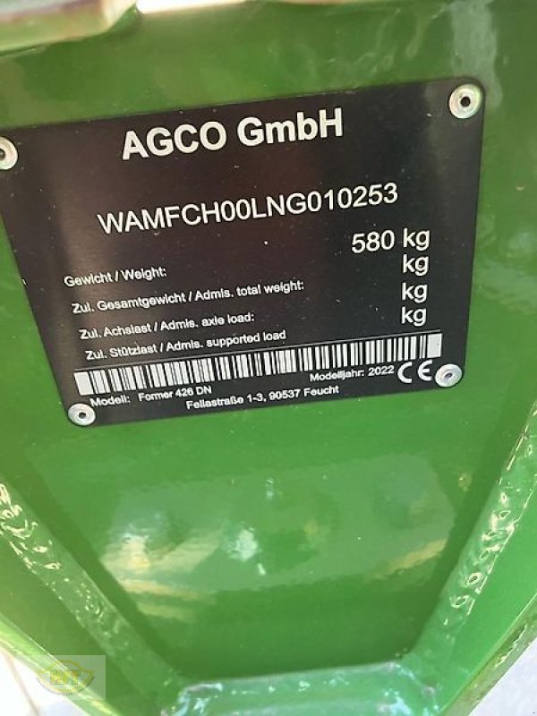 Schwader του τύπου Fendt Former 426 DN, Neumaschine σε Waldkappel (Φωτογραφία 7)