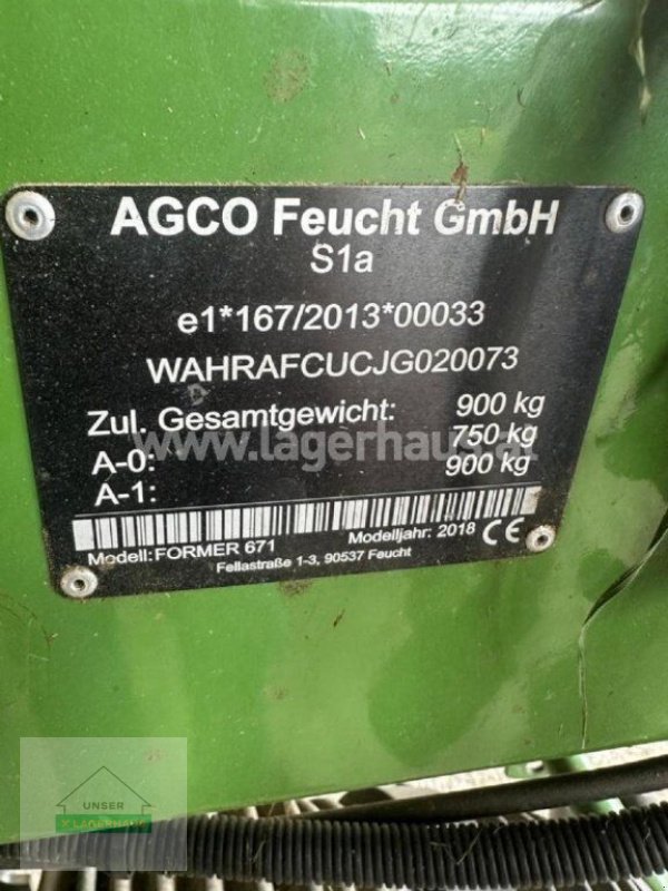 Schwader του τύπου Fendt Former 671, Gebrauchtmaschine σε Schlitters (Φωτογραφία 2)