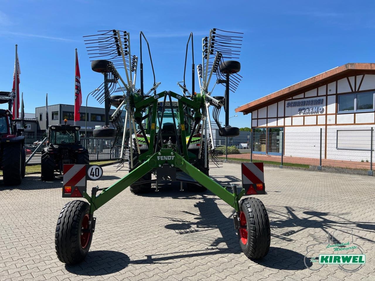 Schwader des Typs Fendt Former 671, Neumaschine in Blankenheim (Bild 7)