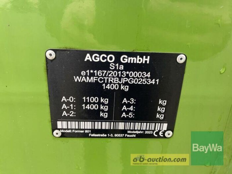 Fendt FORMER 801, Gebrauchtmaschine, Rok výroby: 2023 (Obrázok 4) Schwader typu Fendt FORMER 801, Gebrauchtmaschine v Großweitzschen (Obrázok 4)