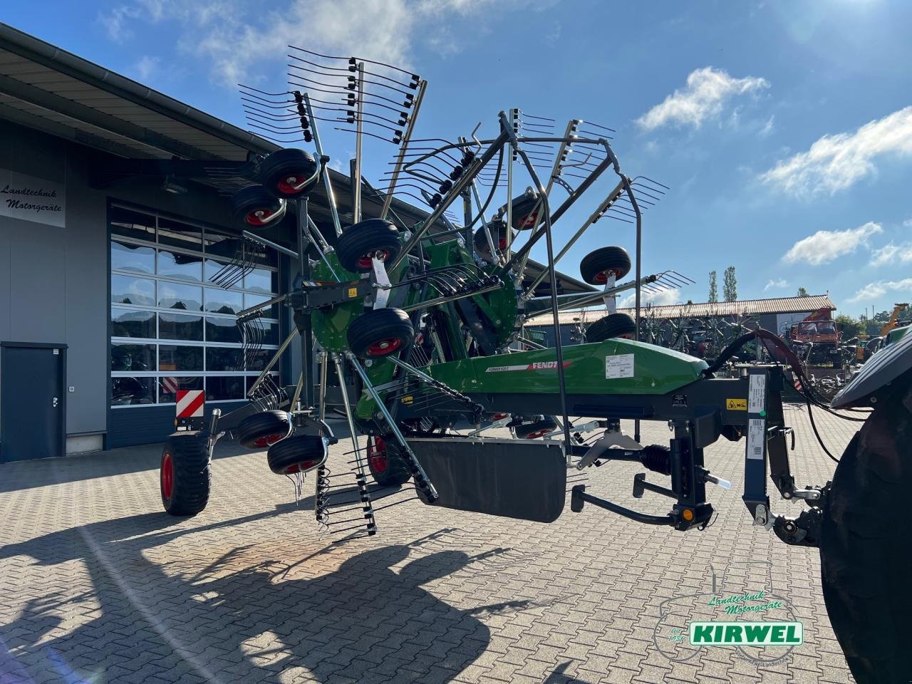 Schwader Türe ait Fendt Former 920 C, Neumaschine içinde Blankenheim (resim 3)