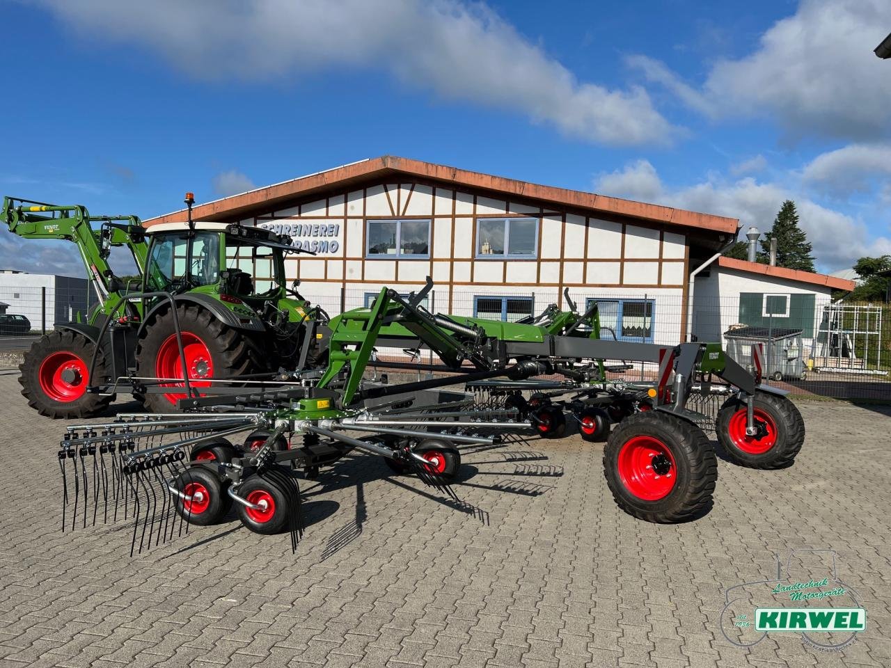 Schwader Türe ait Fendt Former 920 C, Neumaschine içinde Blankenheim (resim 5)