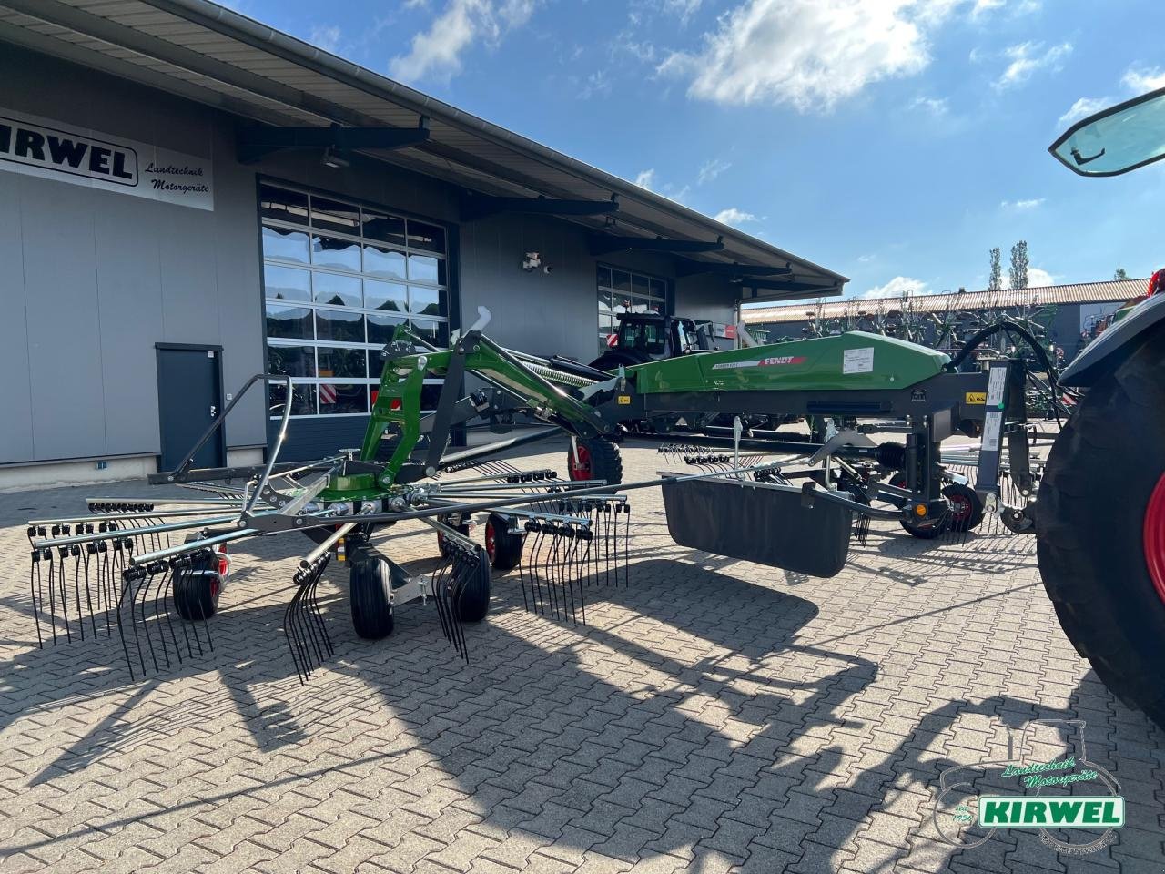 Schwader Türe ait Fendt Former 920 C, Neumaschine içinde Blankenheim (resim 6)