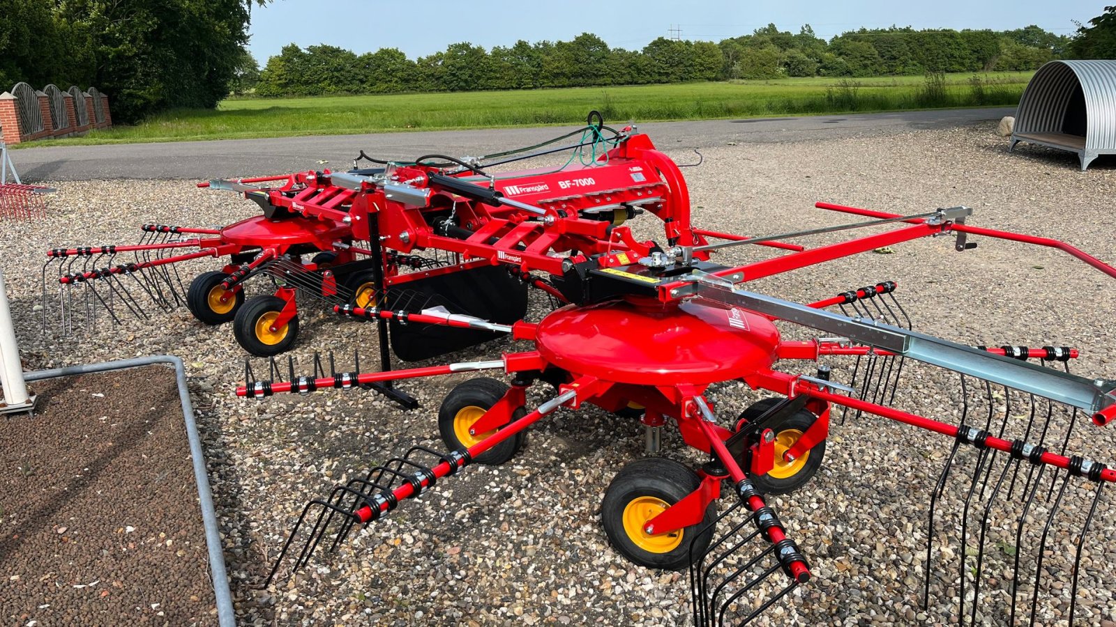 Schwader tipa Fransgard BF-7000, Gebrauchtmaschine u Skive (Slika 4)