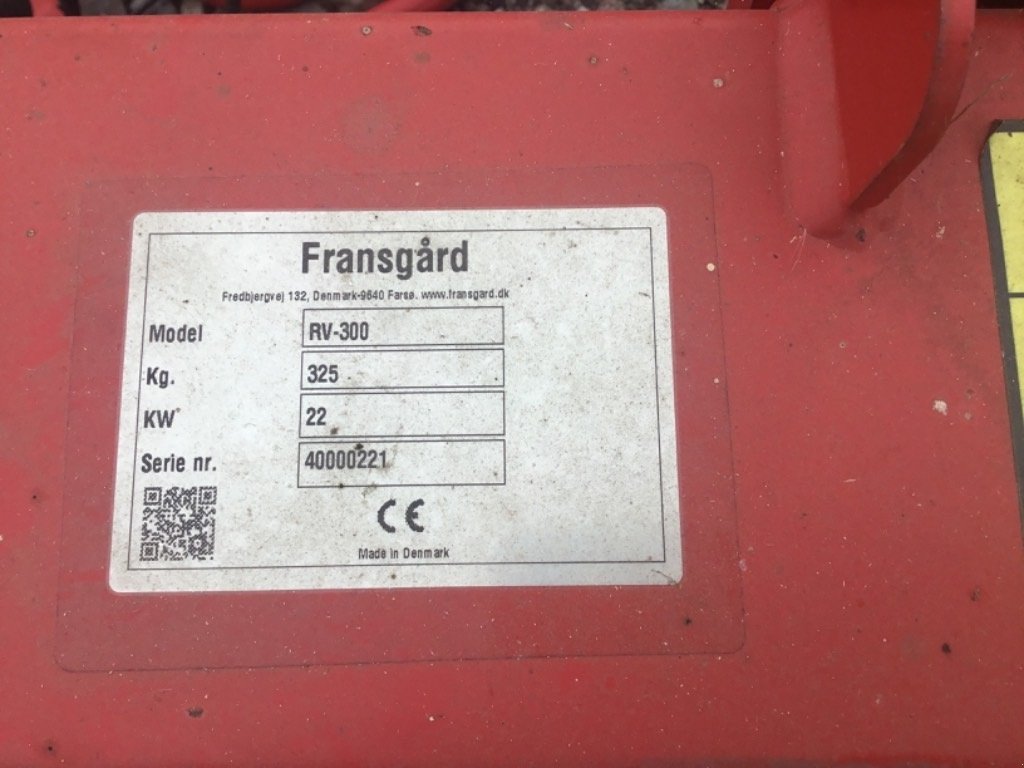 Schwader typu Fransgard RV 300, Gebrauchtmaschine v Mern (Obrázek 4)