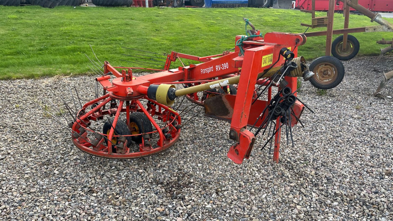 Schwader of the type Fransgard RV-390 Rive / vender, Gebrauchtmaschine in Rødekro (Picture 3)