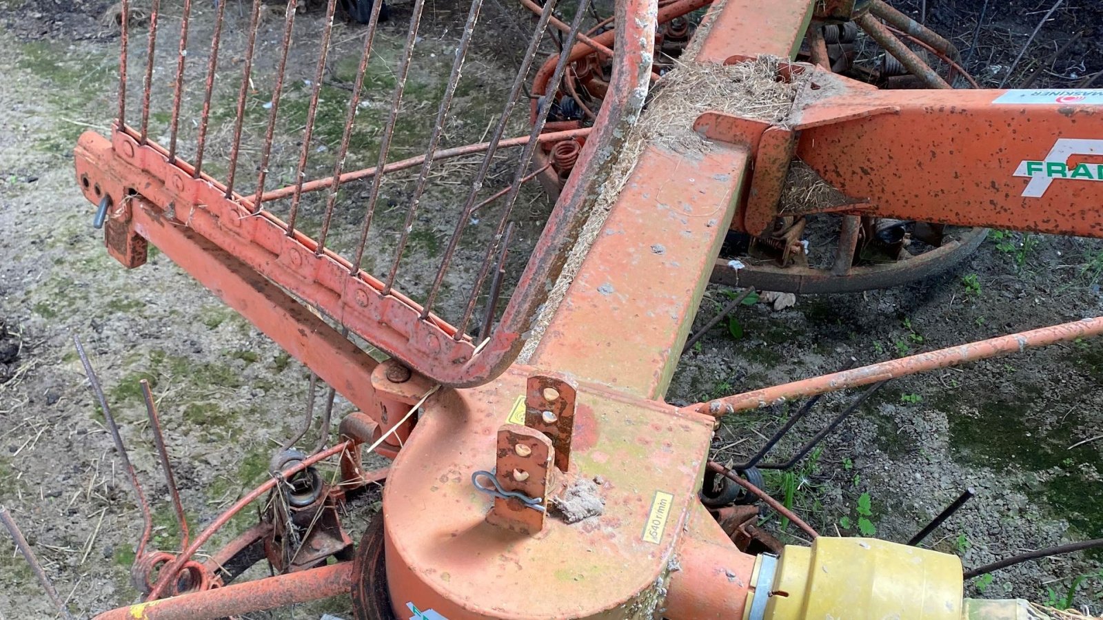 Schwader типа Fransgard RV 390 Til spredning, luftning og samling, Gebrauchtmaschine в Egtved (Фотография 2)