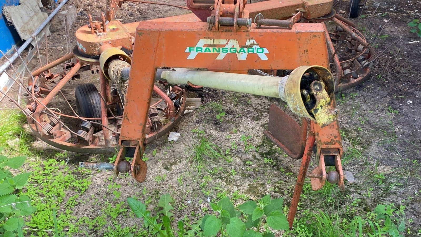 Schwader типа Fransgard RV 390 Til spredning, luftning og samling, Gebrauchtmaschine в Egtved (Фотография 1)