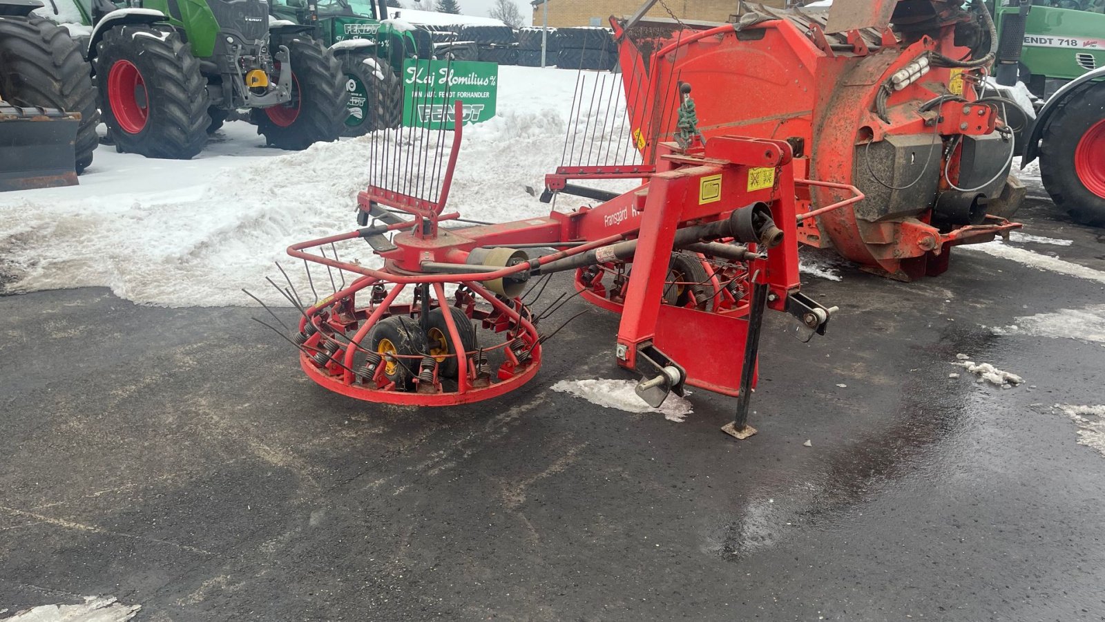 Schwader типа Fransgard RV-390 Vender, Gebrauchtmaschine в Rødekro (Фотография 6)