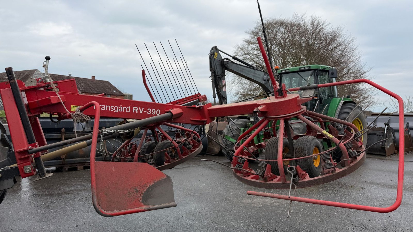 Schwader от тип Fransgard RV-390, Gebrauchtmaschine в Nørager (Снимка 7)