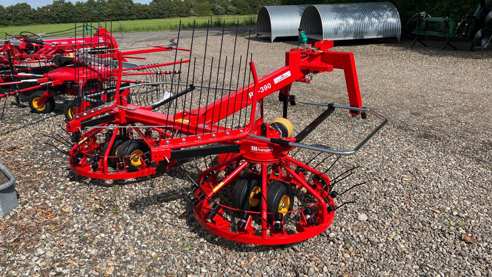 Schwader Türe ait Fransgard RV-390, Gebrauchtmaschine içinde Skive (resim 3)