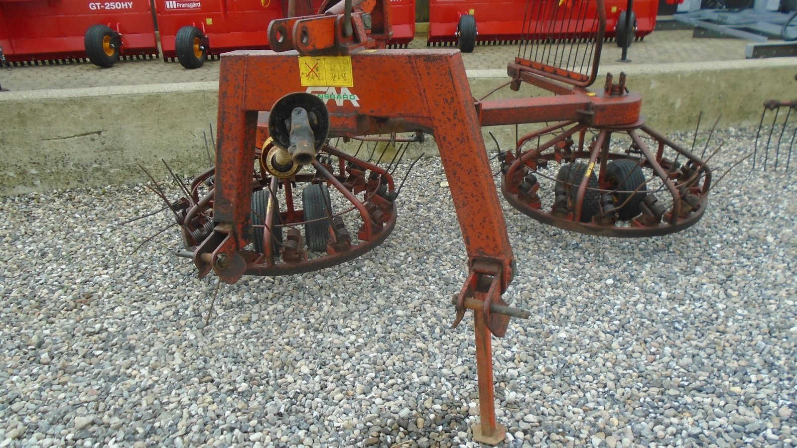 Schwader des Typs Fransgard RV-390, Gebrauchtmaschine in Viborg (Bild 4)