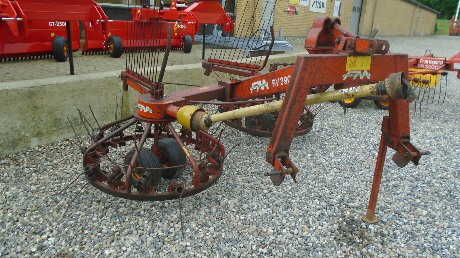 Schwader des Typs Fransgard RV-390, Gebrauchtmaschine in Viborg (Bild 1)