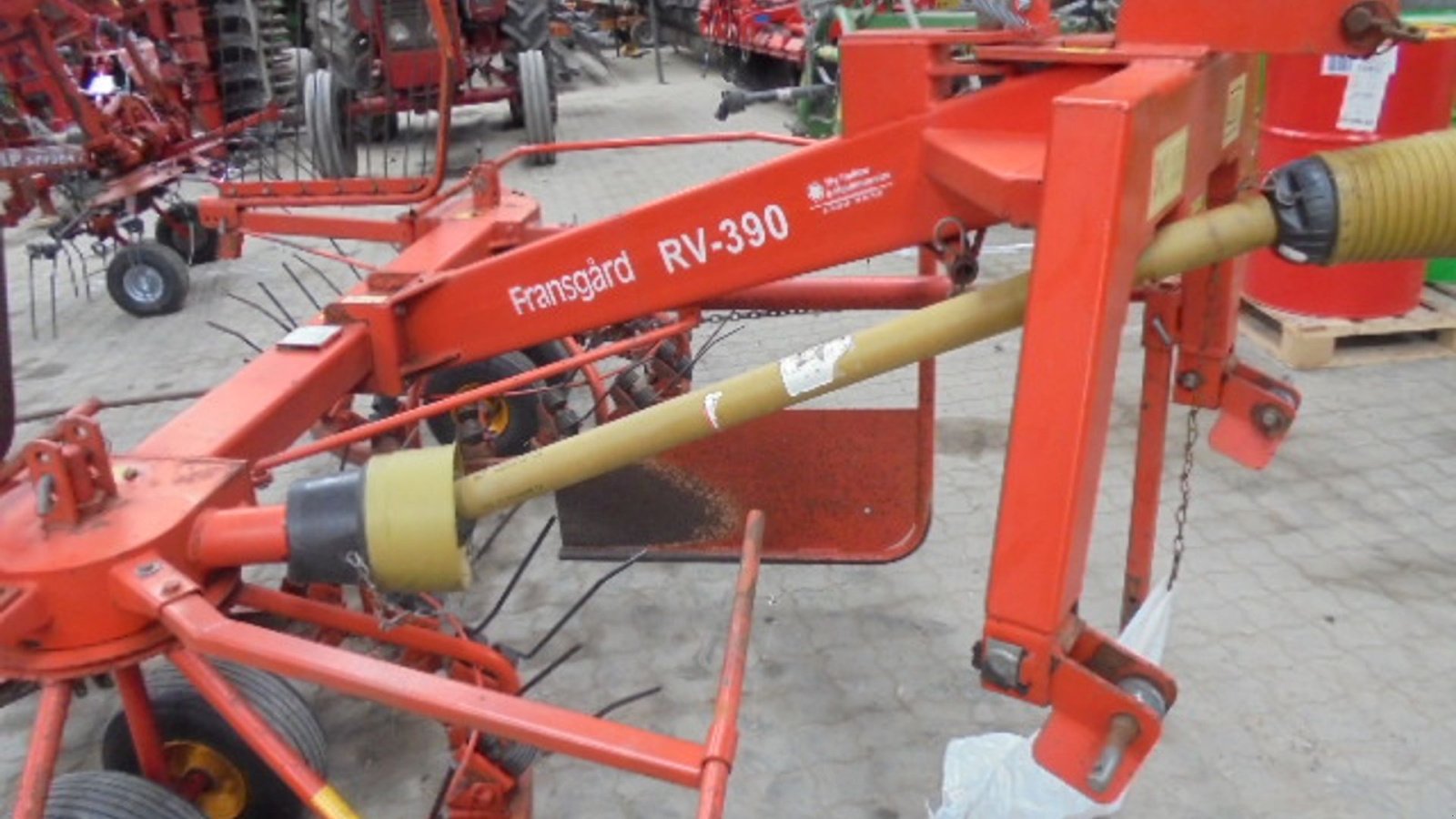 Schwader Türe ait Fransgard RV-390, Gebrauchtmaschine içinde Rønde (resim 3)