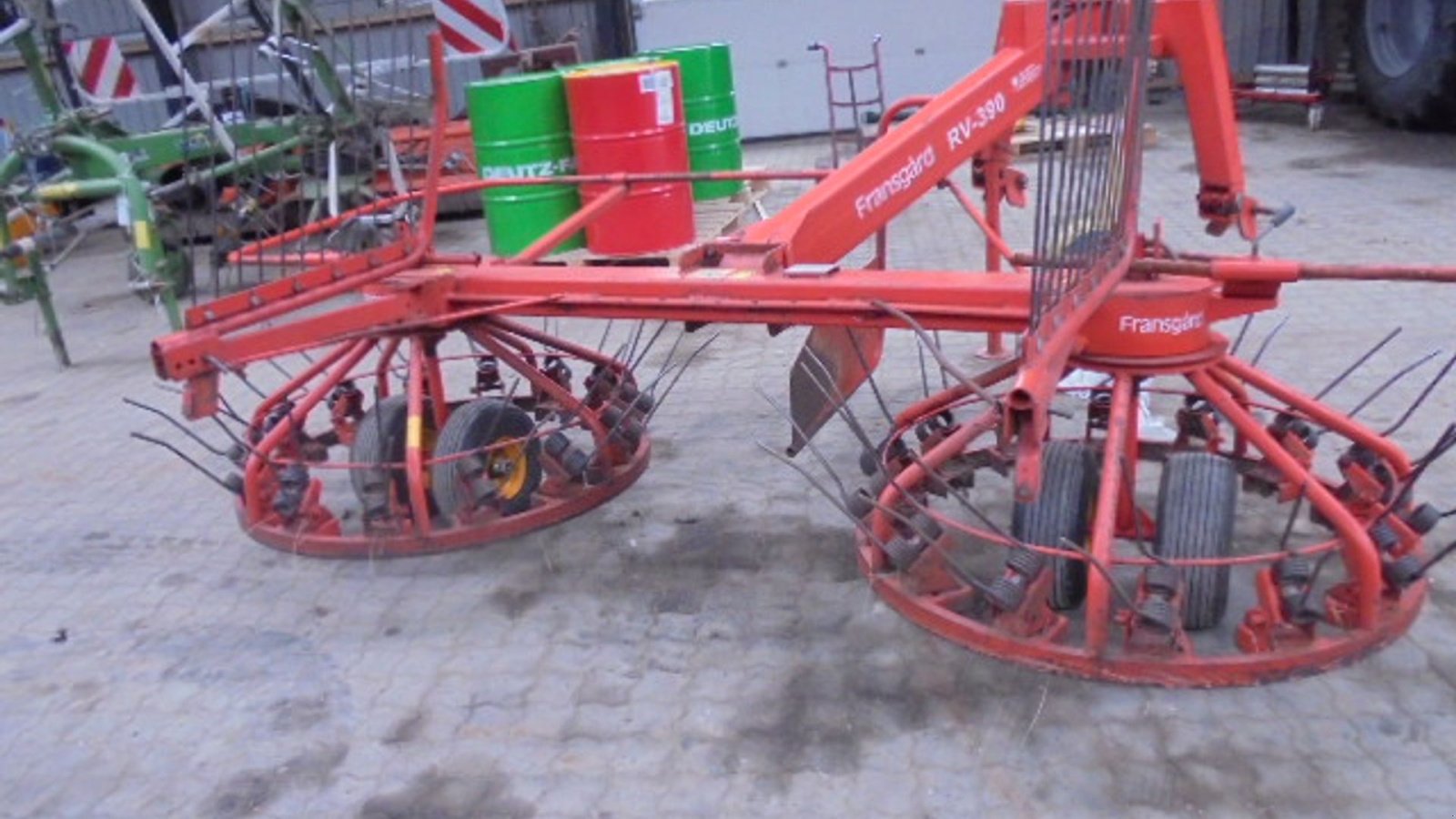 Schwader Türe ait Fransgard RV-390, Gebrauchtmaschine içinde Rønde (resim 1)