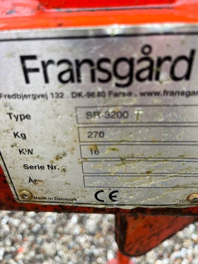 Schwader typu Fransgard SR-3200, Gebrauchtmaschine w Ringe (Zdjęcie 12)