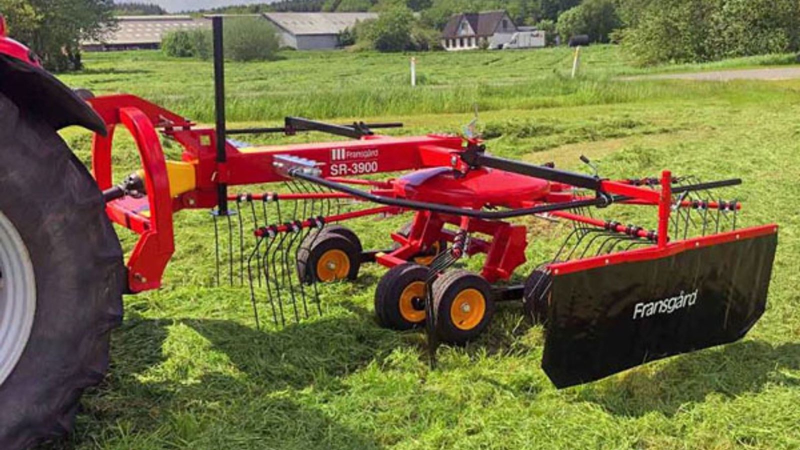 Schwader des Typs Fransgard SR-3900, Gebrauchtmaschine in Vrå (Bild 12)