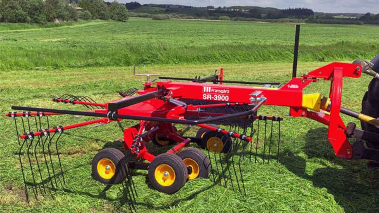Schwader des Typs Fransgard SR-3900, Gebrauchtmaschine in Vrå (Bild 13)