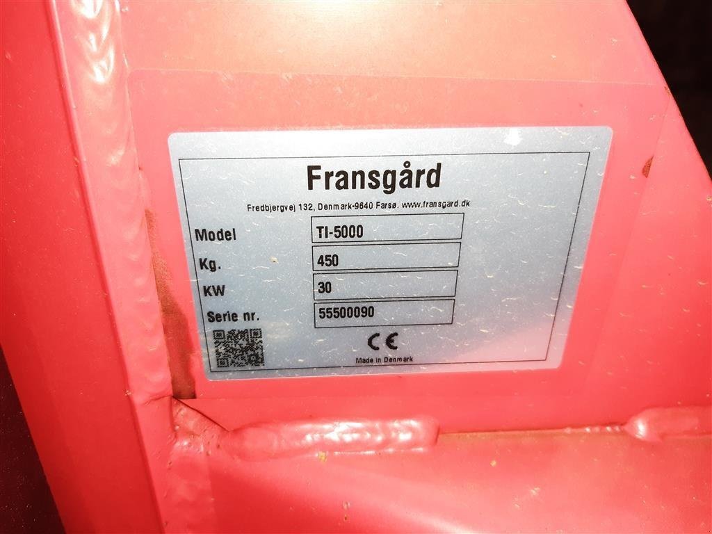 Schwader типа Fransgard TI 5000, Gebrauchtmaschine в Store Heddinge (Фотография 5)