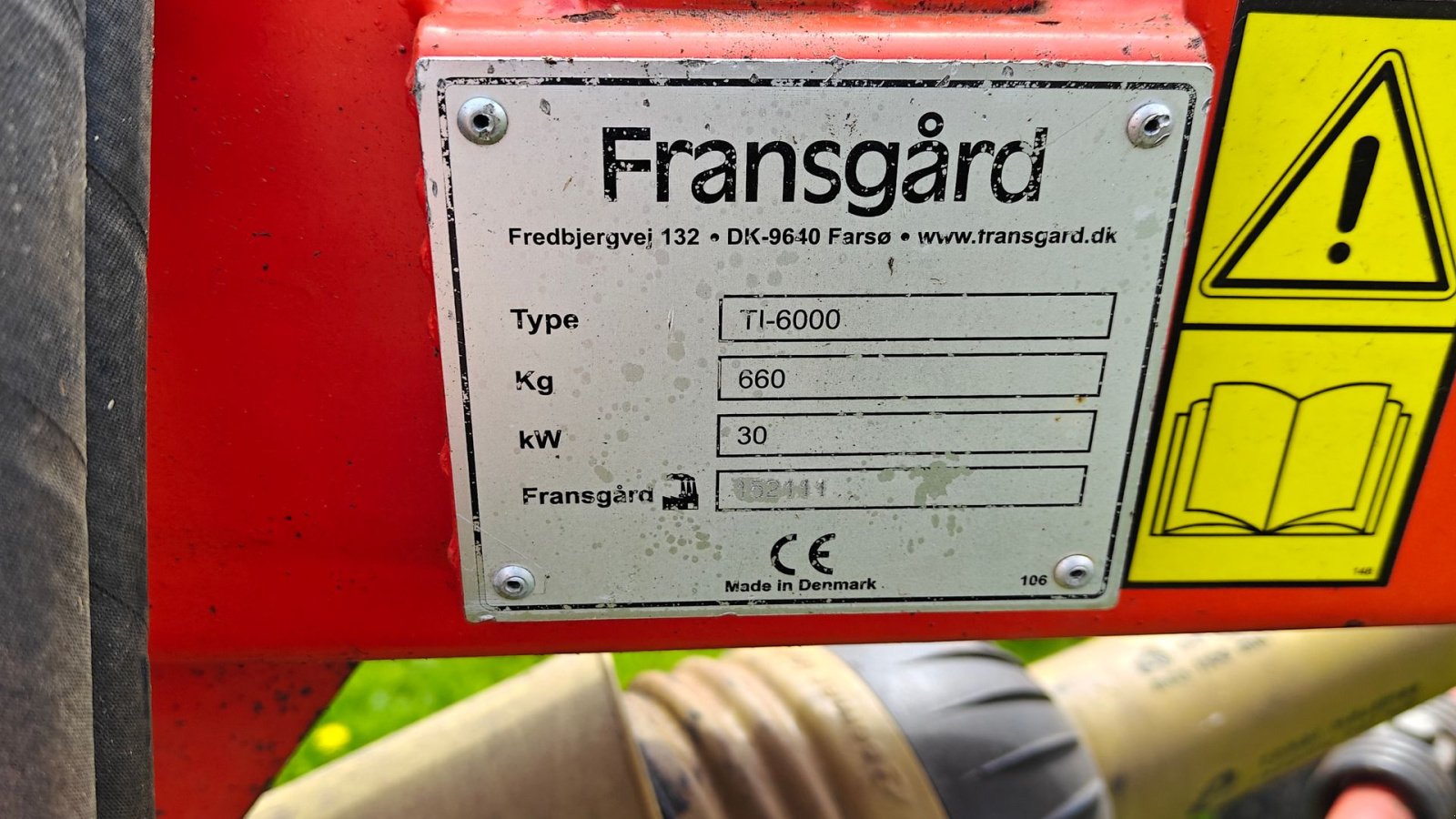 Schwader a típus Fransgard TI-6000 combirive, Gebrauchtmaschine ekkor: Holstebro (Kép 18)