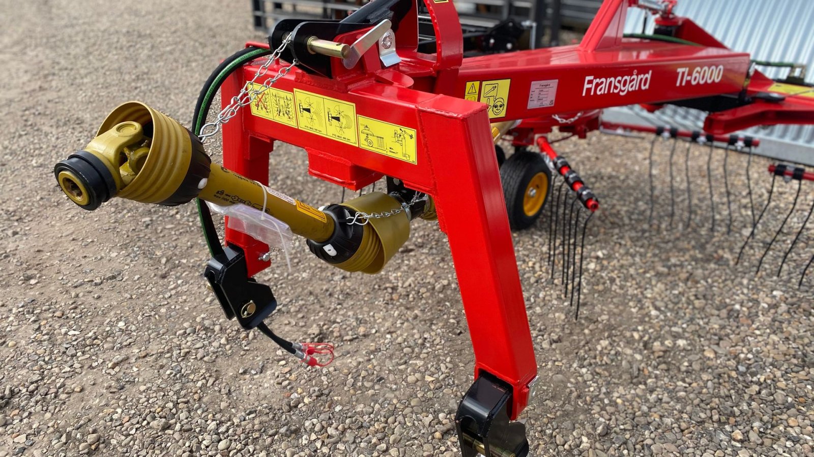 Schwader типа Fransgard TI-6000, Gebrauchtmaschine в Skive (Фотография 5)