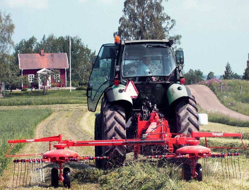 Schwader типа Fransgard TI6000 combirive, Gebrauchtmaschine в Vrå (Фотография 1)