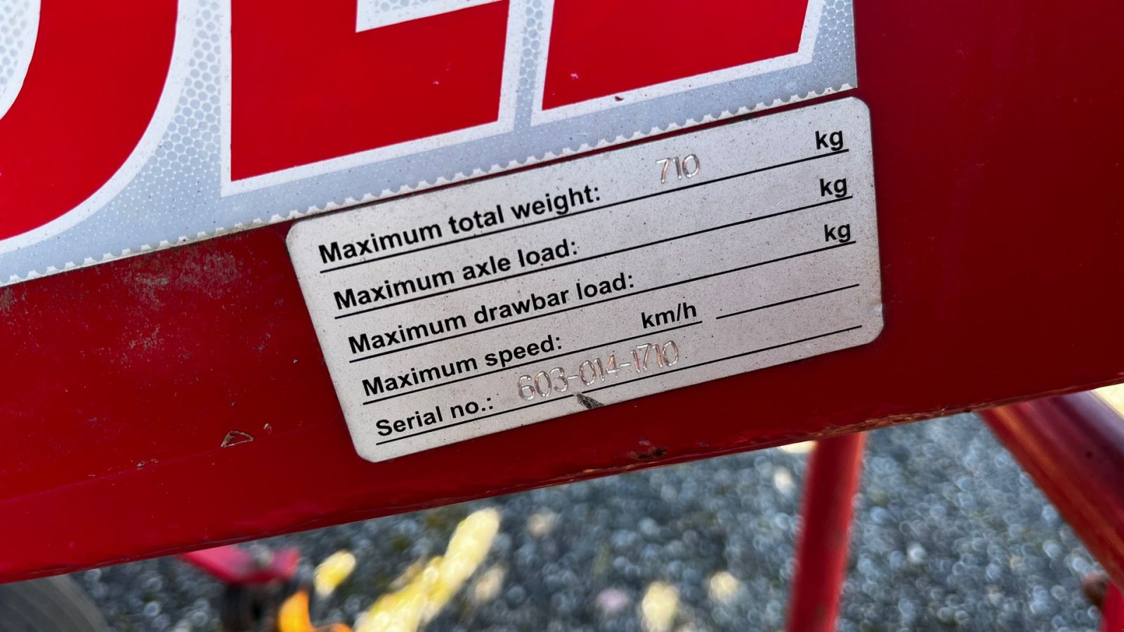 Schwader tipa JF Stoll Z-665 DH, Gebrauchtmaschine u Horsens (Slika 8)