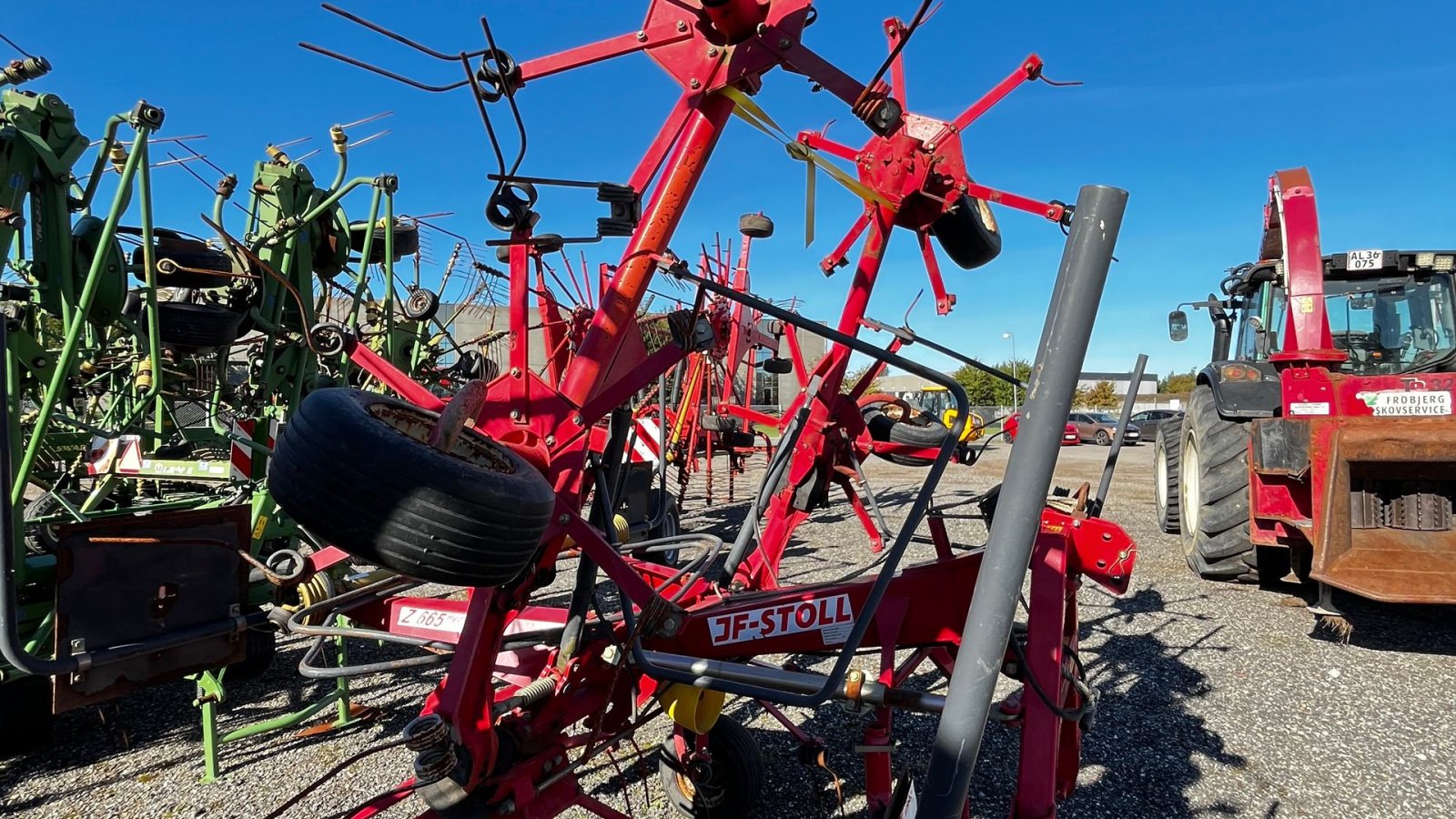 Schwader tipa JF Stoll Z-665 DH, Gebrauchtmaschine u Horsens (Slika 2)