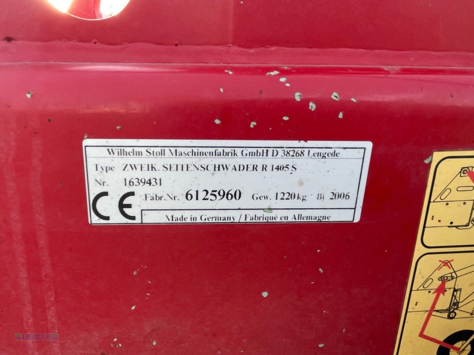 Schwader типа JF Stoll Zwei-Kreisel Seitenschwader R 1405 S, Gebrauchtmaschine в Buchdorf (Фотография 5)