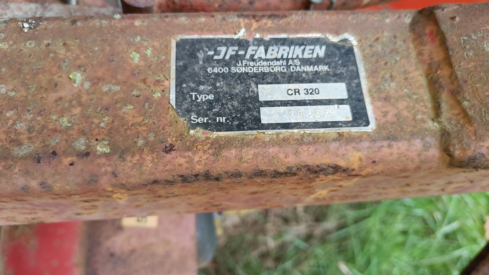 Schwader del tipo JF CR 320, Gebrauchtmaschine In Egtved (Immagine 4)