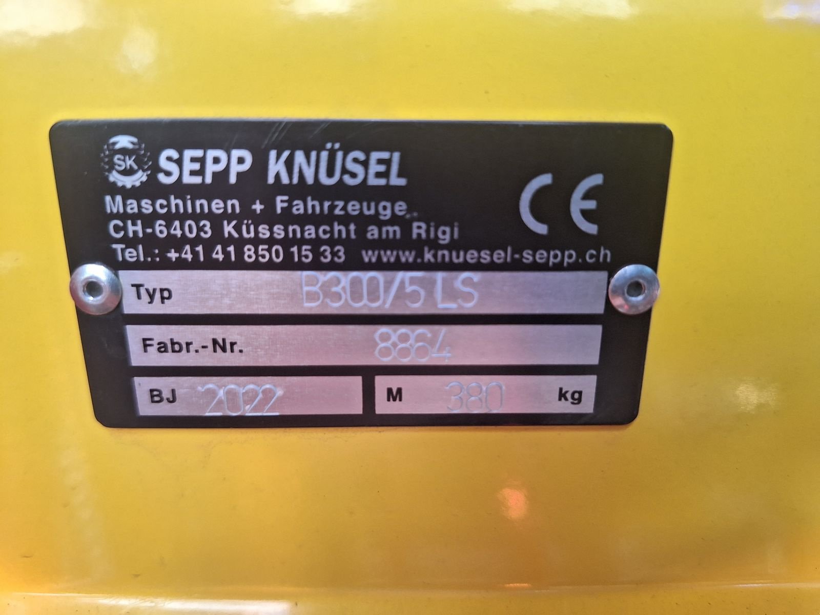 Schwader tip Knüsel B300/5 LS, Neumaschine in Burgkirchen (Poză 5)