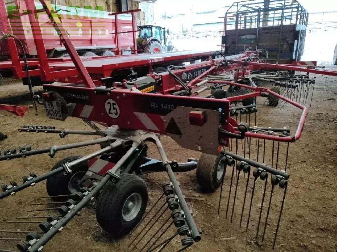 Schwader typu Kongskilde r+1410 sb, Gebrauchtmaschine w CHAUVONCOURT (Zdjęcie 3)