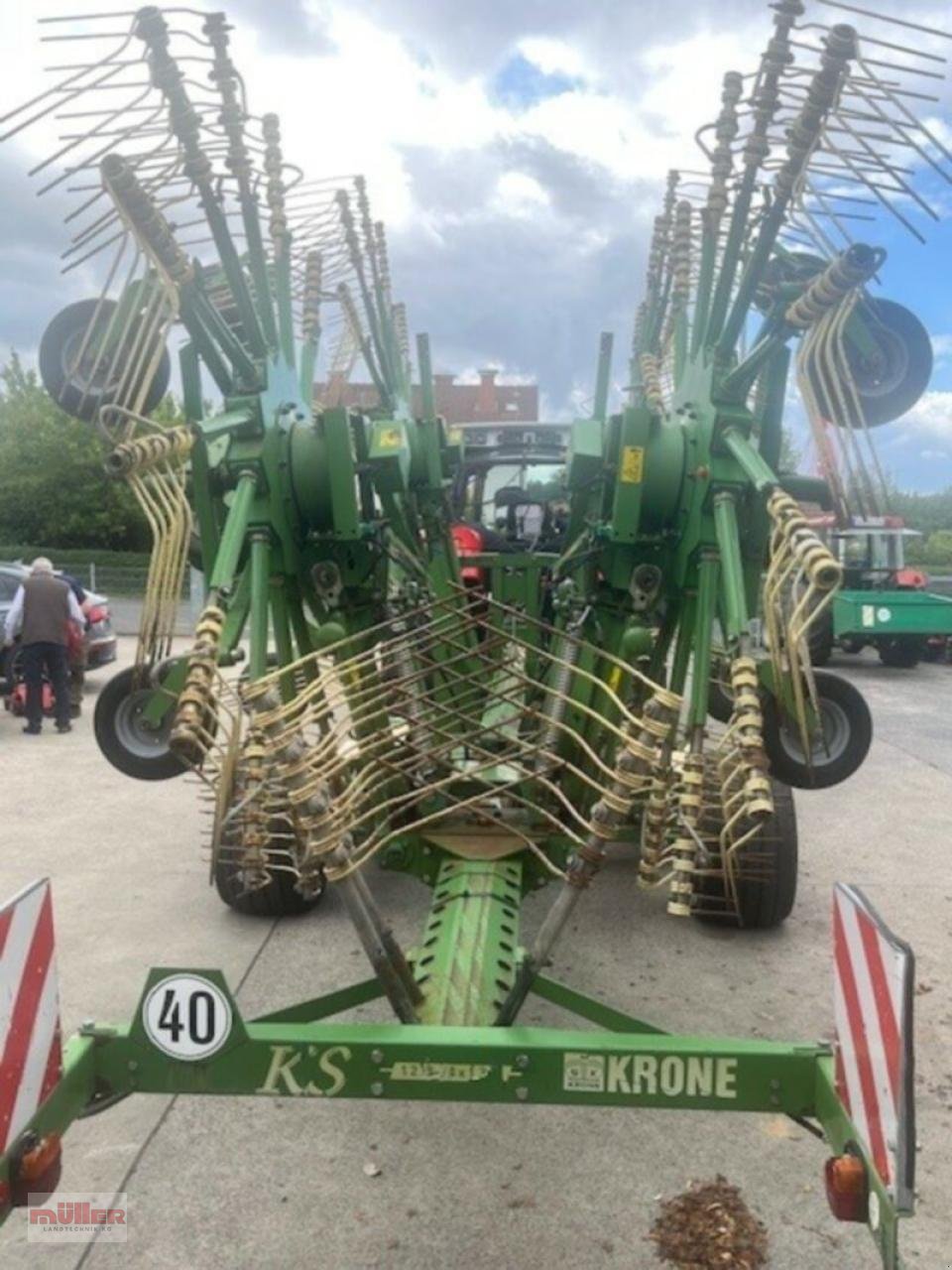 Schwader типа Krone KS 12,5 - 4 x 13, Gebrauchtmaschine в Holzhausen (Фотография 13)