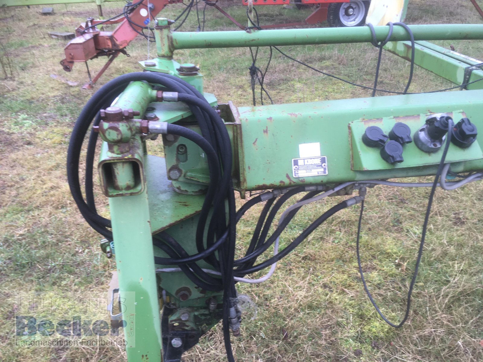 Schwader типа Krone KS Duo Uni, Gebrauchtmaschine в Weimar-Niederwalgern (Фотография 5)