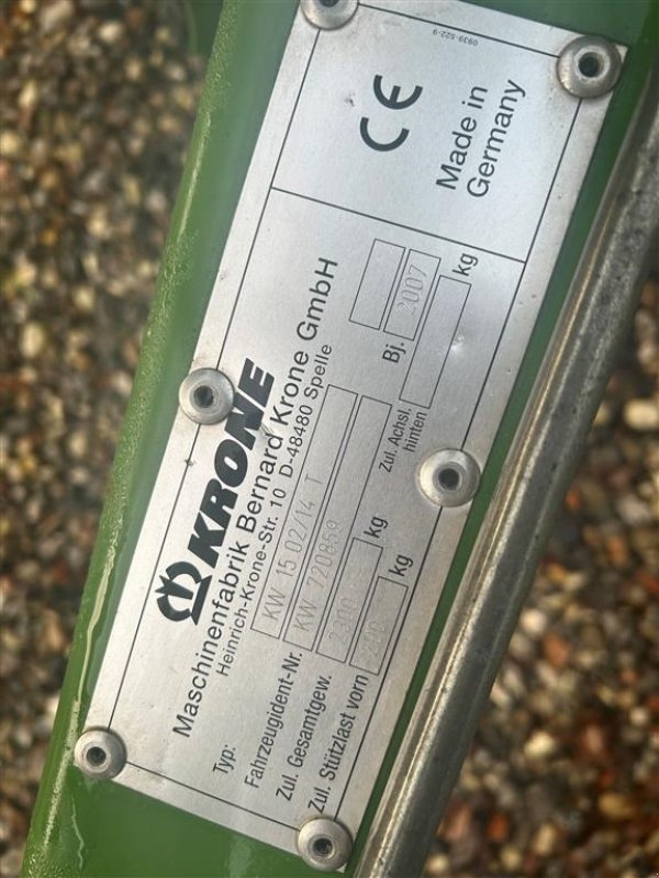 Schwader typu Krone KW 15.02/14T, Gebrauchtmaschine v Kongerslev (Obrázek 2)