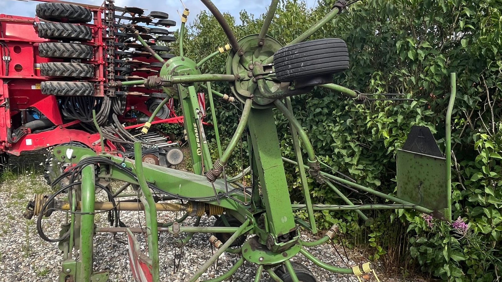 Schwader типа Krone KW 5,50 4X7 4 rotor, Gebrauchtmaschine в Løgstør (Фотография 3)