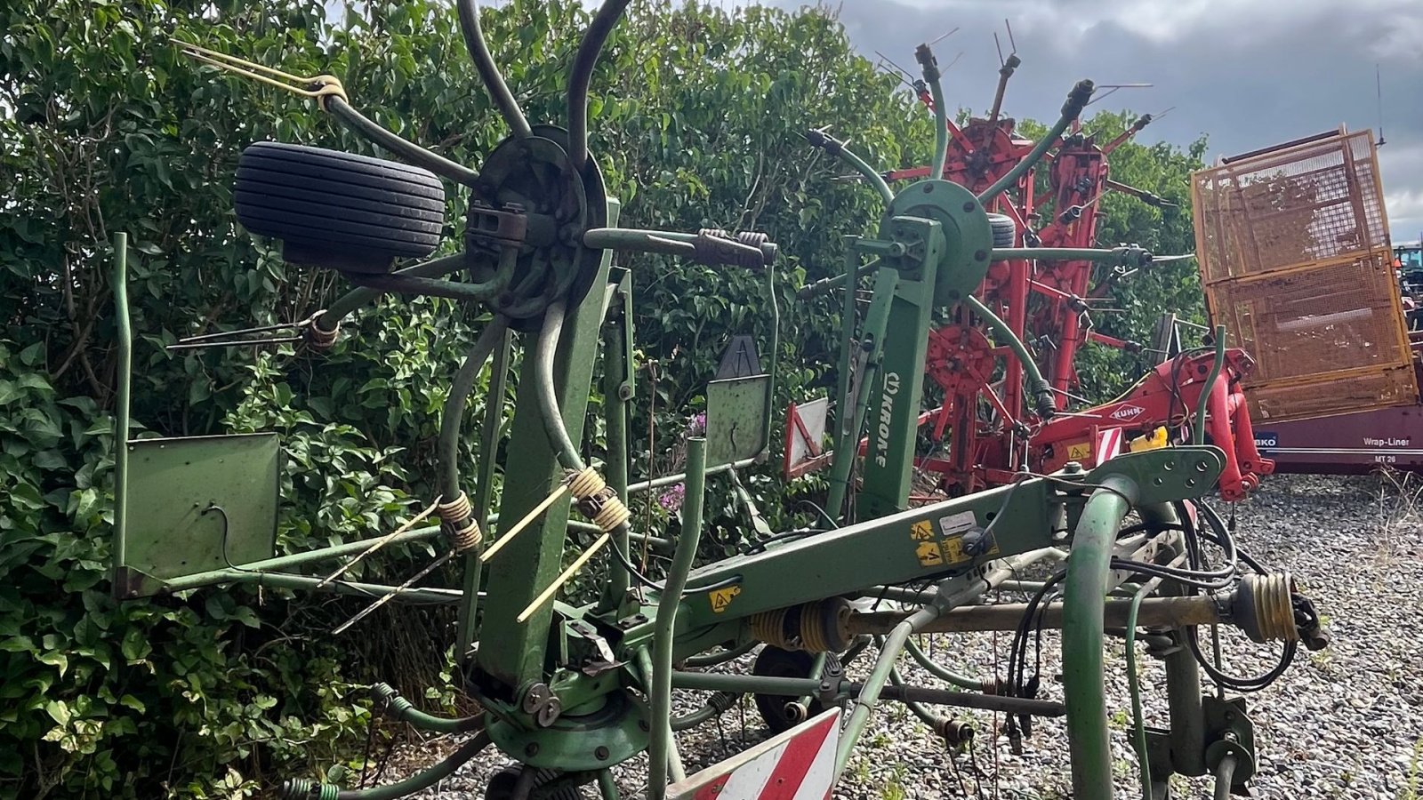 Schwader типа Krone KW 5,50 4X7 4 rotor, Gebrauchtmaschine в Løgstør (Фотография 4)