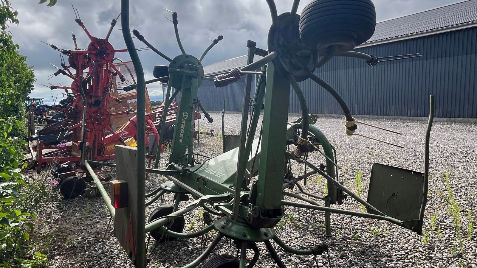 Schwader типа Krone KW 5,50 4X7 4 rotor, Gebrauchtmaschine в Løgstør (Фотография 5)