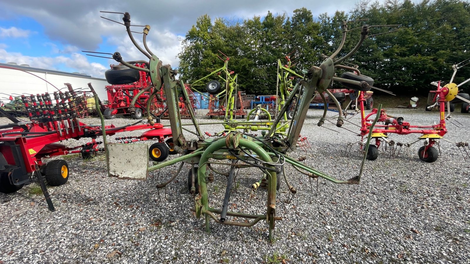 Schwader des Typs Krone KW 5.50/4x7, Gebrauchtmaschine in Nimtofte (Bild 1)