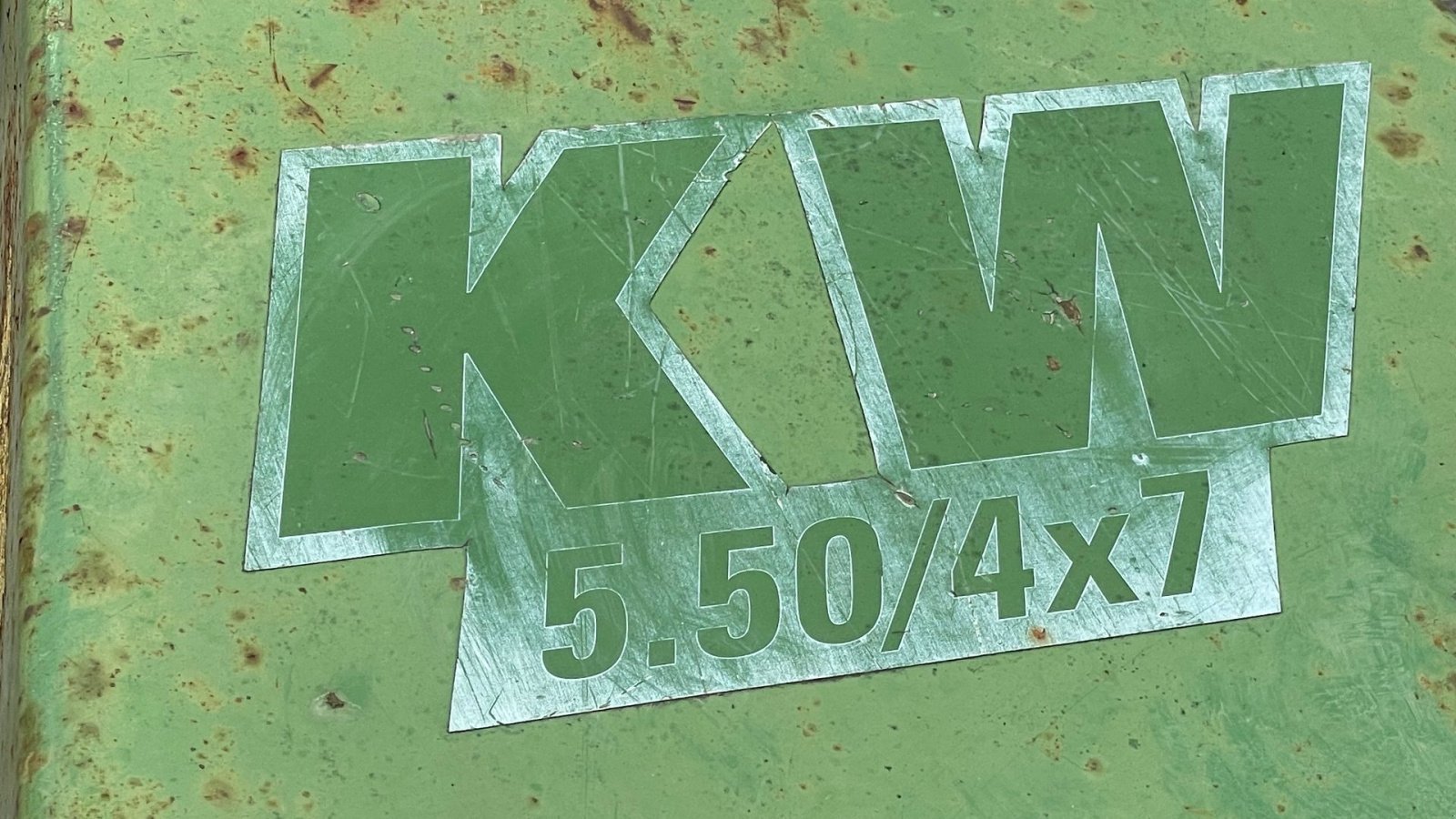 Schwader des Typs Krone KW 5.50/4x7, Gebrauchtmaschine in Nimtofte (Bild 6)