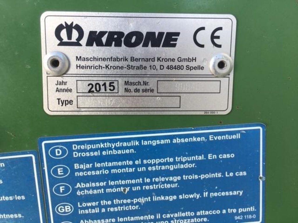 Schwader типа Krone KW 6.02/6, Gebrauchtmaschine в Horsens (Фотография 4)