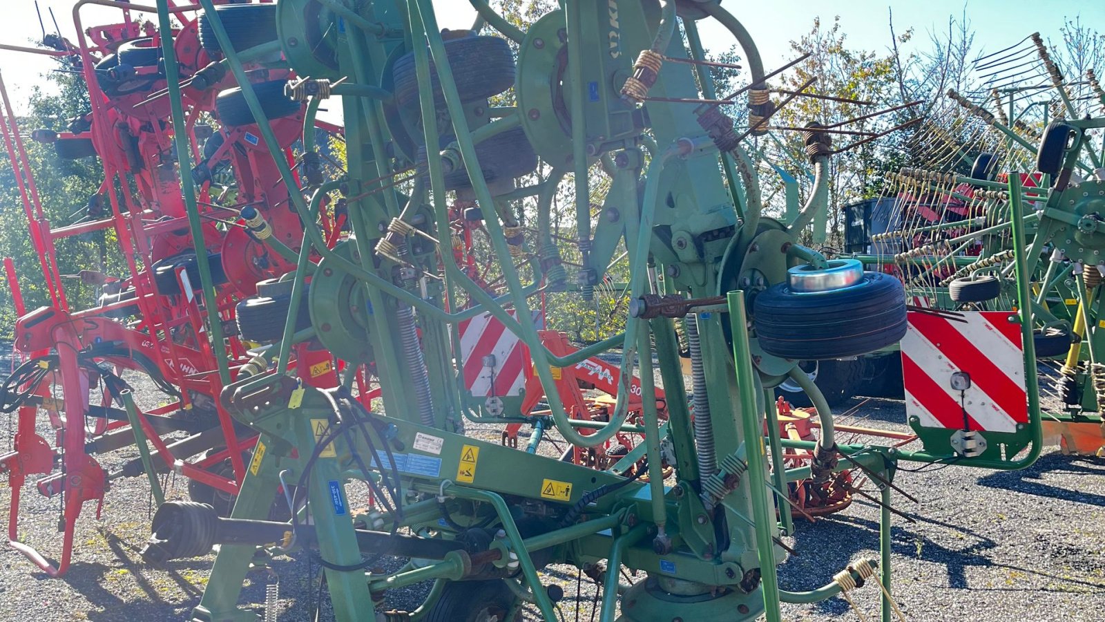 Schwader des Typs Krone KW 8.82/8, Gebrauchtmaschine in Horsens (Bild 2)