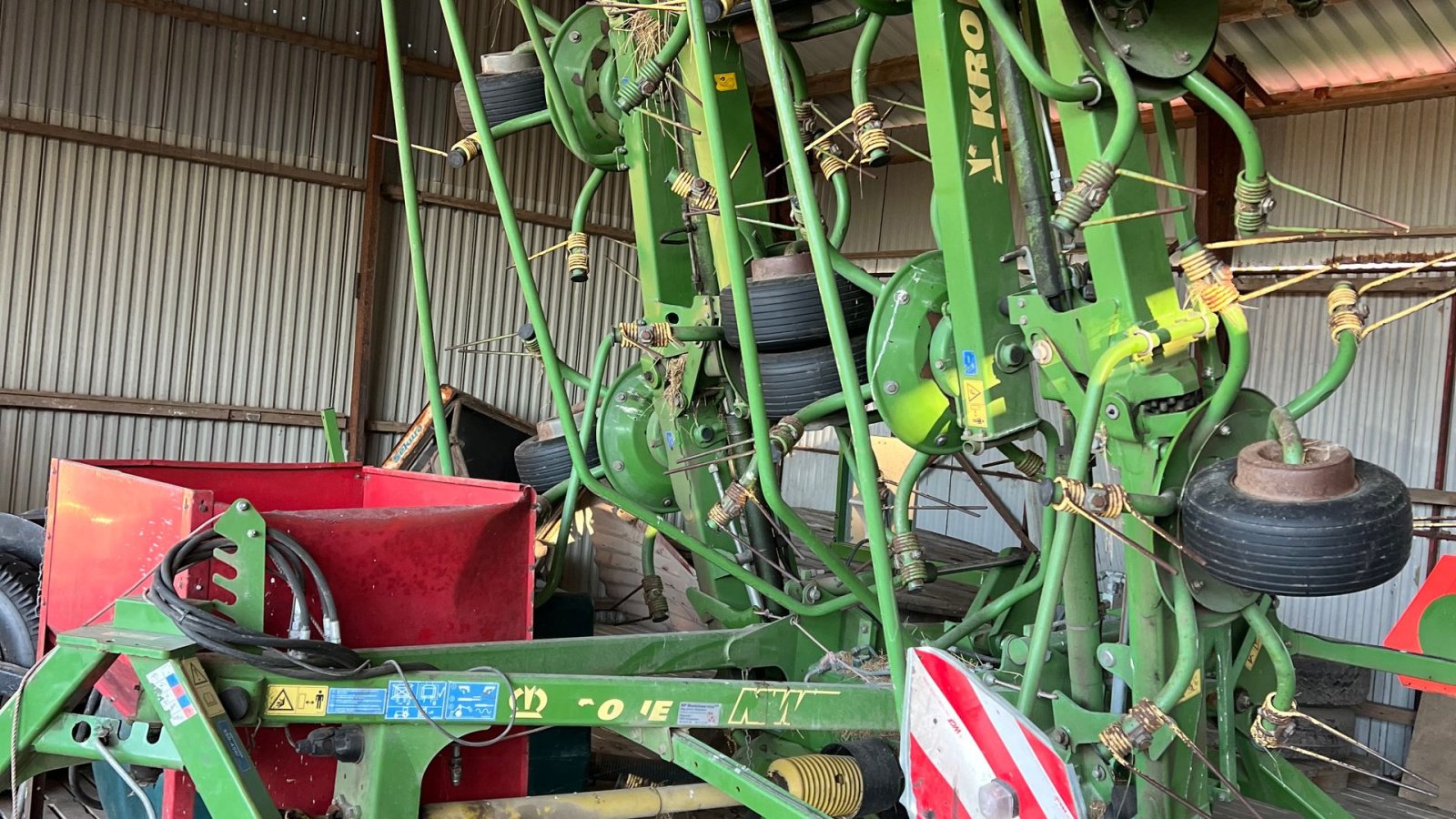 Schwader of the type Krone KWT 11.22.10, Gebrauchtmaschine in Brønderslev (Picture 4)