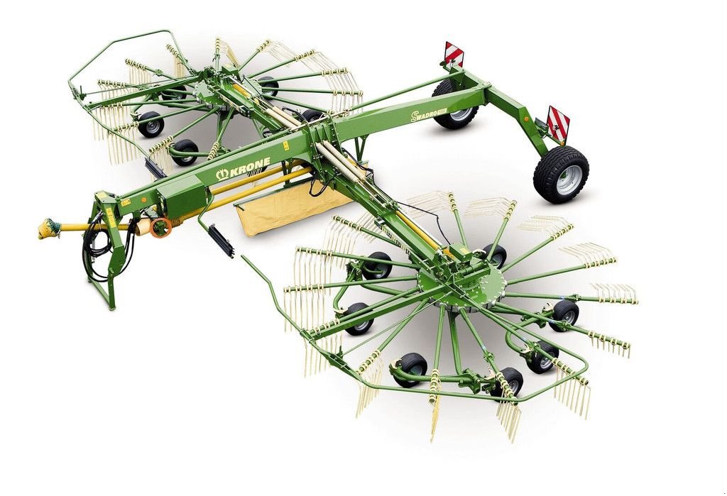 Schwader typu Krone Middenaflegharken met twee elementen, Neumaschine v Goudriaan (Obrázek 1)