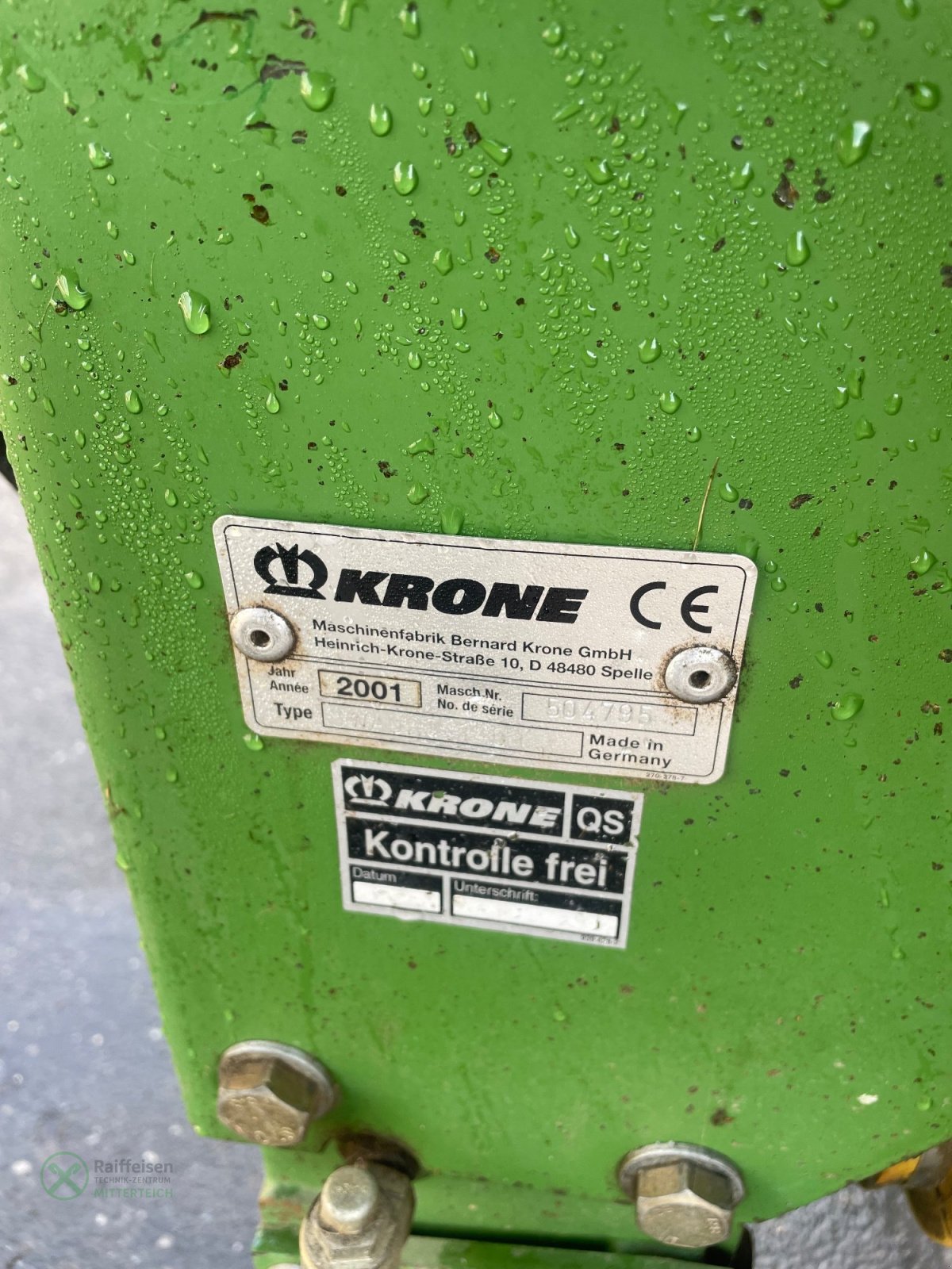 Schwader van het type Krone Schwadro 1401, Gebrauchtmaschine in Waldsassen (Foto 5)