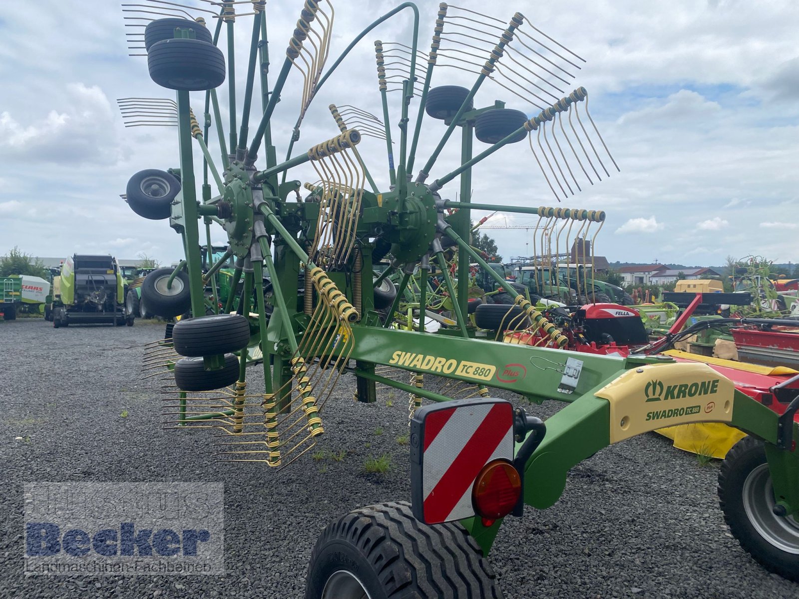 Schwader tipa Krone Schwadro TC 880, Gebrauchtmaschine u Weimar-Niederwalgern (Slika 9)